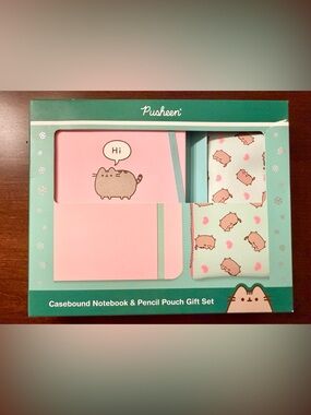 NWT. Pusheen Notebook 2 piece Set in Pencil pouch and notebook. New in box